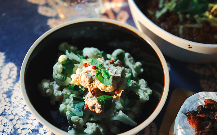 【波佐見焼 マルヒロ】BARBAR TRACE ボウル M ペアセット（2点）ブラック×ホワイト [EB162]