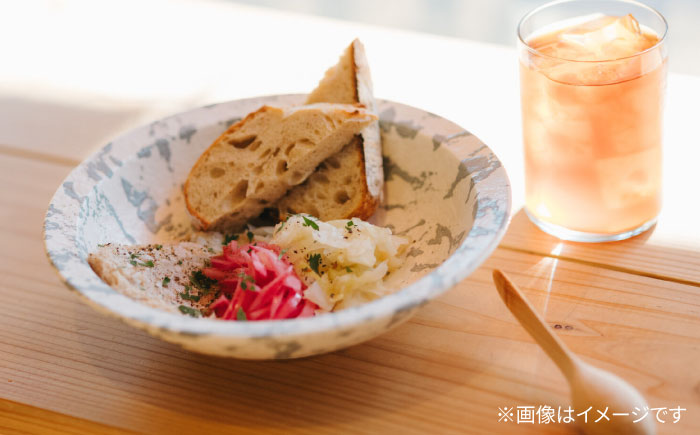 【波佐見焼 マルヒロ】BARBAR mandala リム鉢（2点）全2柄 [EB184]