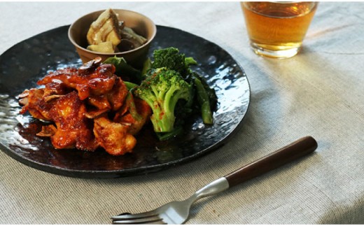 【波佐見焼 マルヒロ】BARBAR たたら 8寸皿セット（5点）全5柄 [EB19]