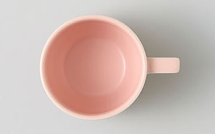 【波佐見焼 マルヒロ】HASAMI SEASON 01 ブロックマグペアセット（2点）ピーチ×アイスグリーン [EB198]