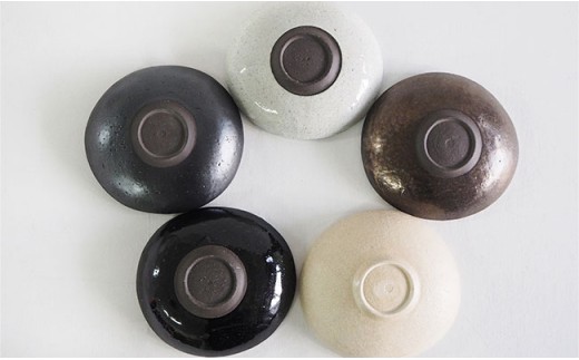 【波佐見焼 マルヒロ】BARBAR たたら 中鉢（5点）全5柄 [EB20]