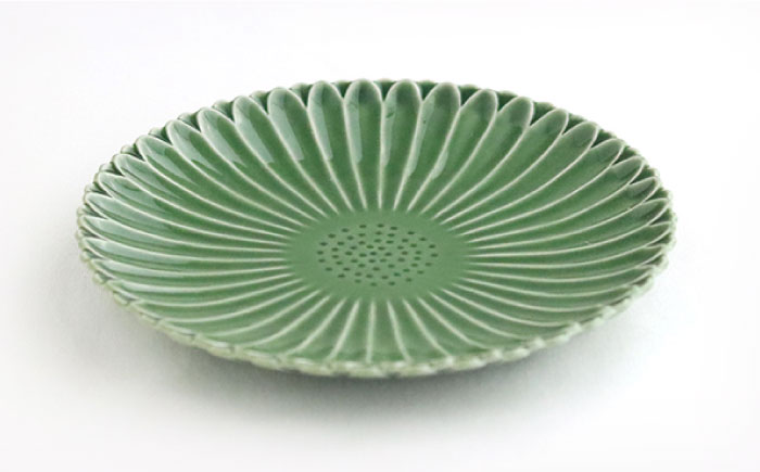 【波佐見焼】マリーゴールド プレート M  オリベ 5枚セット ケーキ皿 取り皿【翔芳窯】 [FE123]