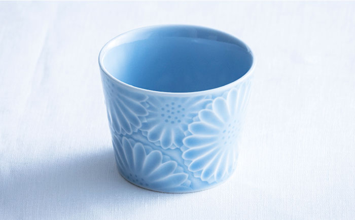 【波佐見焼】マリーゴールド ミニカップ 5色セット「涼-ryou-」【翔芳窯】 [FE131]