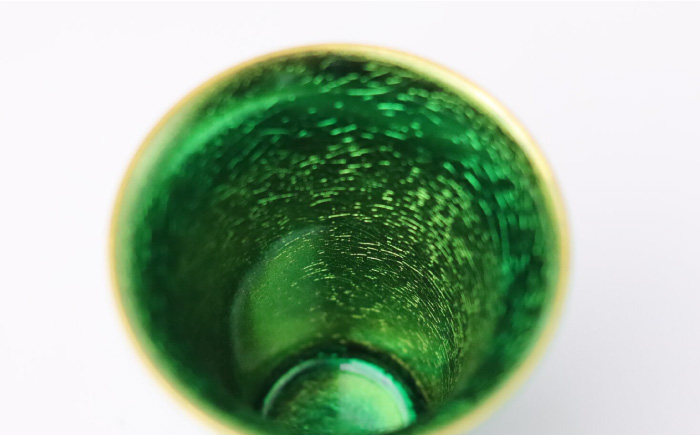 【波佐見焼】2nd 010 アペリティフカップ エメラルド 食器【翔芳窯】 [FE292]