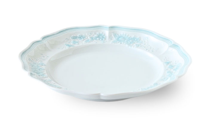 【波佐見焼】ombre de fleur ブーケプレート palette blue【翔芳窯】 [FE518]