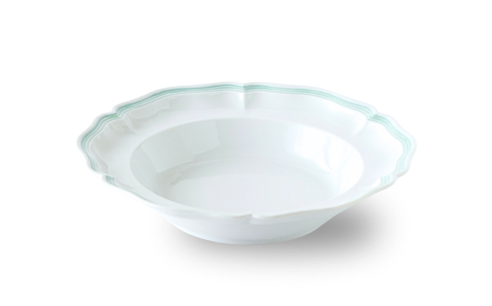 【波佐見焼】ombre de fleur ボウルL melodie green 4枚セット【翔芳窯】 [FE550]