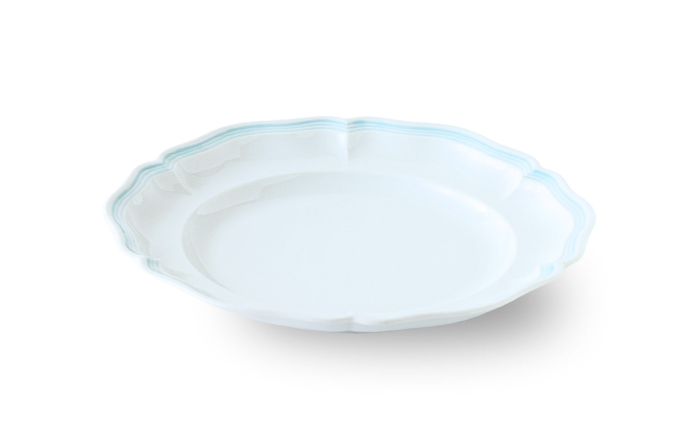 【波佐見焼】ombre de fleur プレートL melodie blue 4枚セット【翔芳窯】 [FE556]