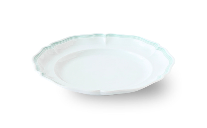 【波佐見焼】ombre de fleur プレートL melodie green 4枚セット【翔芳窯】 [FE562]