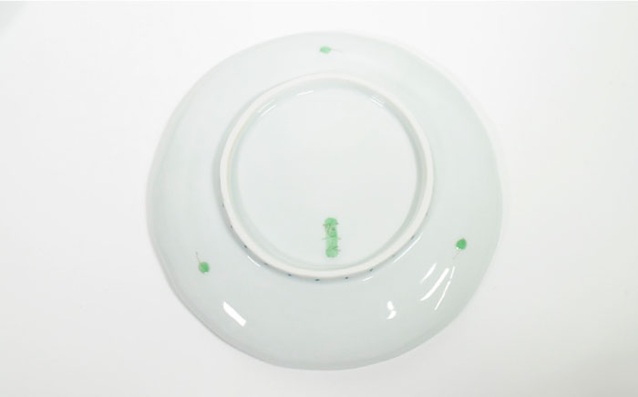 【波佐見焼】ミニトマト 6寸皿 小皿 ペアセット【藍水】 [GB32]