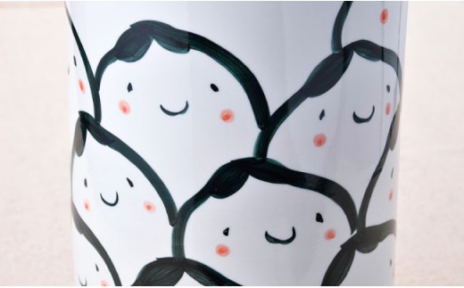 【波佐見焼】福 傘立て 食器 皿 【マルミツ】 [GC05]