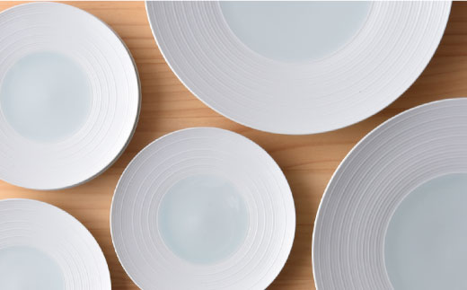 【波佐見焼】青白磁千段セット【洸琳窯】 [GE07]