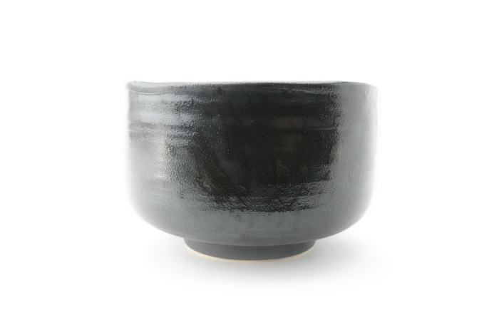 【波佐見焼】Folk Design 野点抹茶碗 黒釉 1点【玉有】 [IE53]