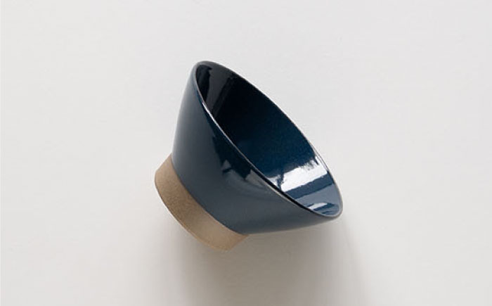 【波佐見焼】Furelu くらわんか碗（ホワイト・ブルー）2点セット 食器  皿 茶碗 ペア【藍染窯】 [JC131]