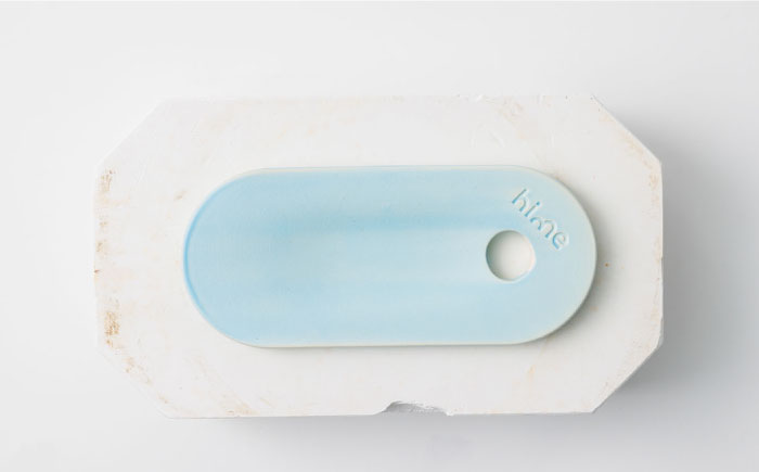 【波佐見焼】【直火OK！陶器のキャンプ用品】hime クッキングギア TOBAN GRILL solo （ブルー）食器 皿【藍染窯】 [JC161]