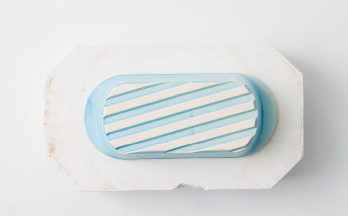 【波佐見焼】【直火OK！陶器のキャンプ用品】hime クッキングギア OVAL  solo（ブルー）食器 皿【藍染窯】 [JC166]