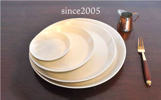 【波佐見焼】リム/rim フルセット プレート 大皿 小皿 6種 各5枚セット 食器 皿 【堀江陶器】 [JD104]