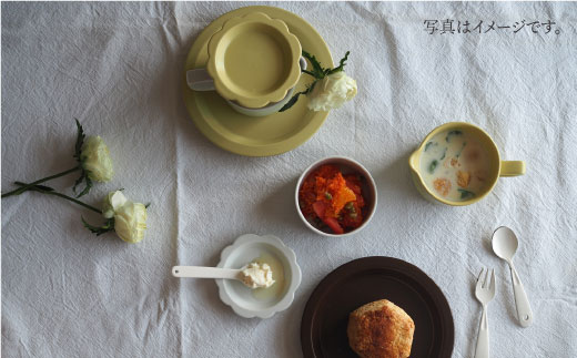 【波佐見焼】teteeat 子供食器 イエロー ボウル プレート マグカップ 6点 食器 皿 【堀江陶器】 [JD126]