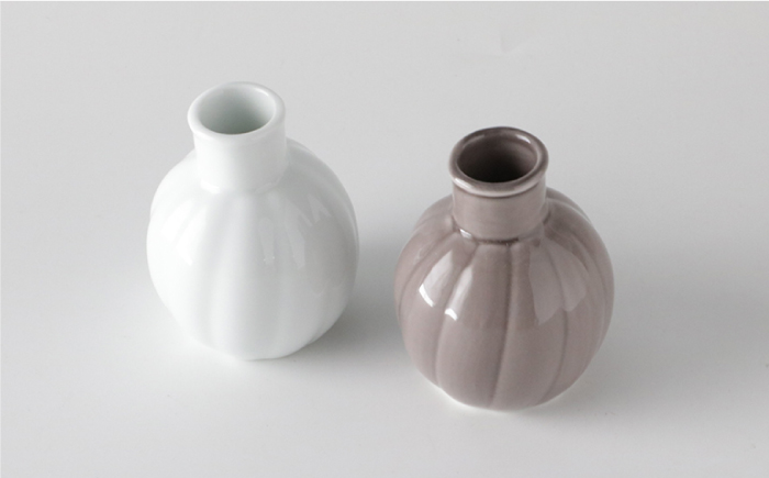 【波佐見焼】RINKA ?リンカ? フラワーベース 花瓶 2点セット【奥川陶器】 [KB35]