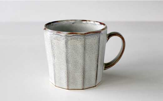 【波佐見焼】ドレイン ペア マグカップ (白・青)【石丸陶芸】 [LB51]