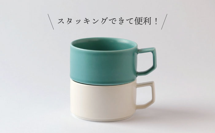 【波佐見焼】ベルシリーズ スープカップペア 2個セット（マットアイボリー/マットターコイズ）食器【康創窯】 [LD15]