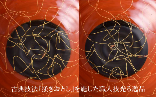 【波佐見焼】＜2012年『めし碗グランプリ展』大賞受賞＞掻きおとし錦糸紋 多用丼2点【野下上絵】 [LE01]