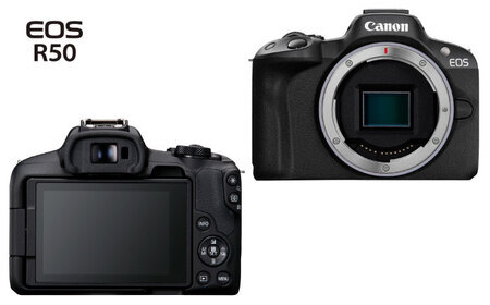 Canon EOS R50 ボディのみ ブラック ミラーレスカメラ 一眼【長崎キヤノン】[MA23]