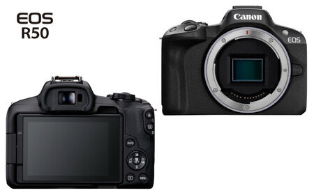 Canon EOS R50 レンズキット ブラック【長崎キヤノン】ミラー