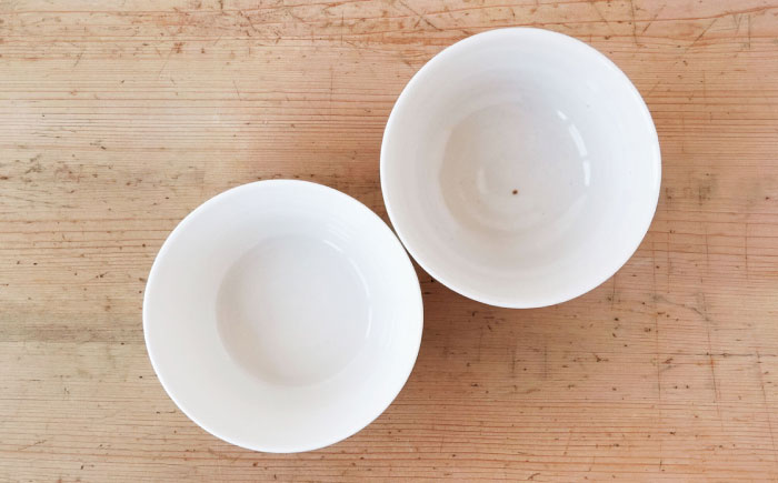 【波佐見焼】AMIME 茶碗 小 2点セット【studio wani】 [MB72]