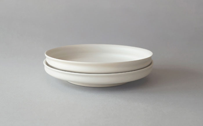 【波佐見焼】KINU 5寸皿 2点セット（艶なし）【studio wani】 [MB78]