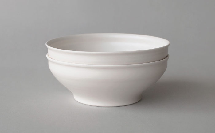 【波佐見焼】KINU スープボウル 2点セット（艶なし）【studio wani】 [MB92]