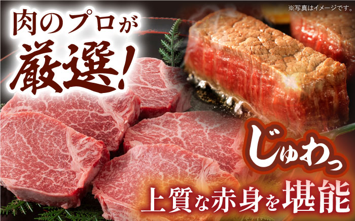 【A4～A5】長崎和牛ヒレステーキ　450g（150g×3枚）【株式会社MEAT PLUS】 [MG11]