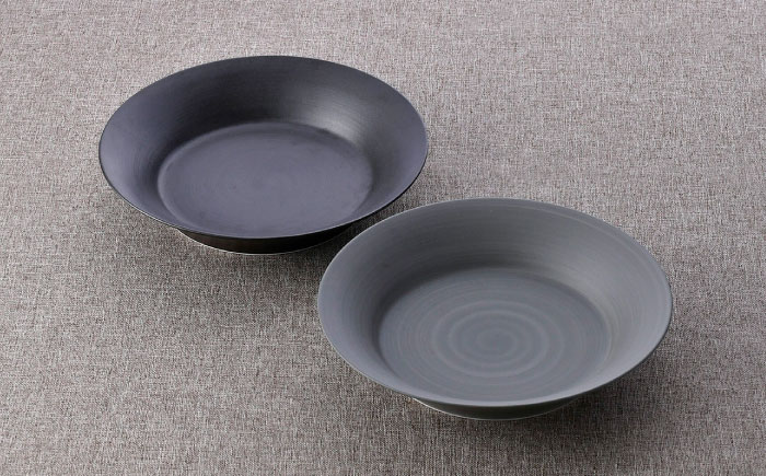 【波佐見焼】プレート・お茶碗 シックカラー 7点セット【浜陶/natural69】 [NB136]