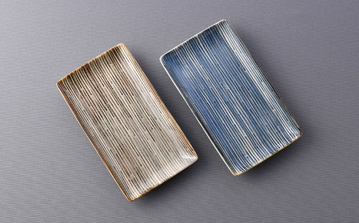 【波佐見焼】長皿・茶碗 4点セット 縁起物【光和陶器/不二商店】 [NB144]