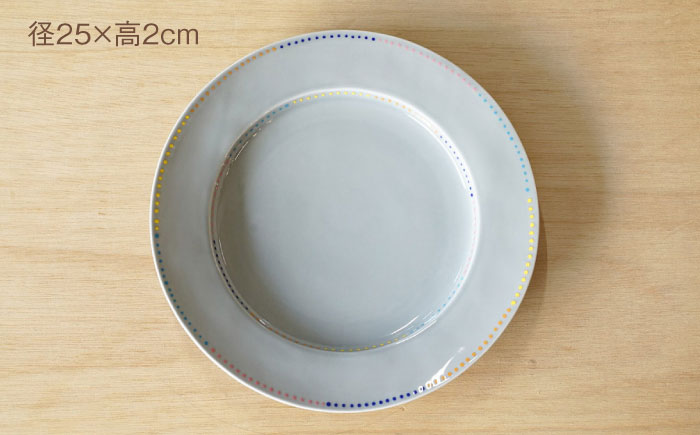 【波佐見焼】【SDGs】プレート Itchin(イッチン) 人と地球に優しい商品 8寸皿【hasami drop】　 [NB145]