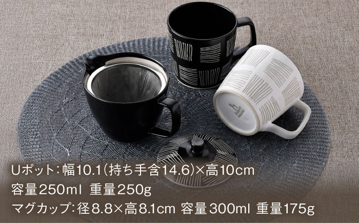 【波佐見焼】皿・ティーセット モダンカラー オリジナルセット 7点【団陶器/奥川陶器】 [NB160]