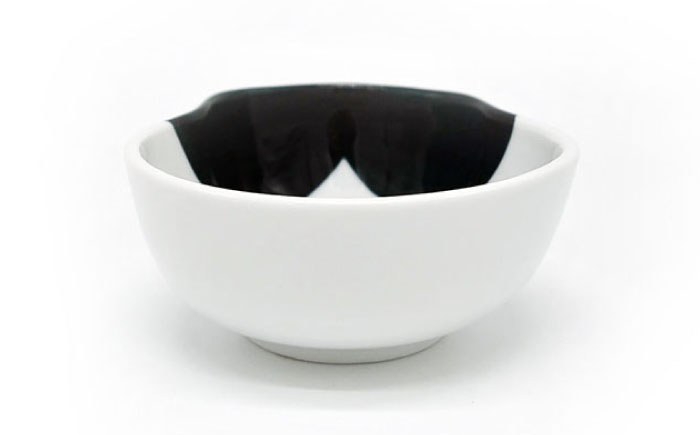 【波佐見焼】笑福シリーズ 小丼 ペア ボウル どんぶり【工房紫明】 [OF05]