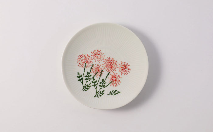 【波佐見焼】波那（はな）取皿5点セット 食器 プレート【福田陶器店】 [PA311]