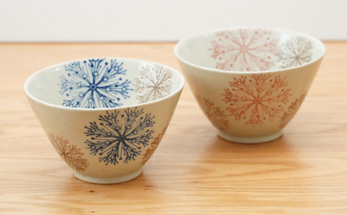 【波佐見焼】アクセント ペア丼 食器【団陶器】 [PB127]