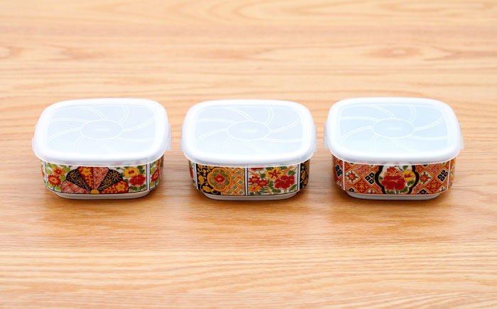 【波佐見焼】角パック 古伊万里絵変り 3柄セット 扇牡丹・格子牡丹・木甲牡丹【団陶器】 [PB221]