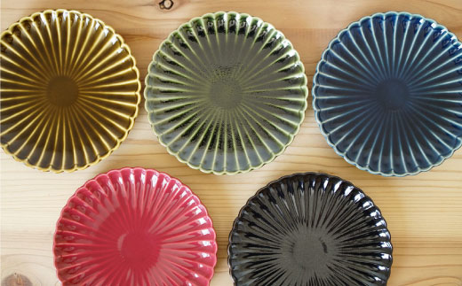 【波佐見焼】花しのぎ 取皿 小皿 5色セット【団陶器】 [PB46]