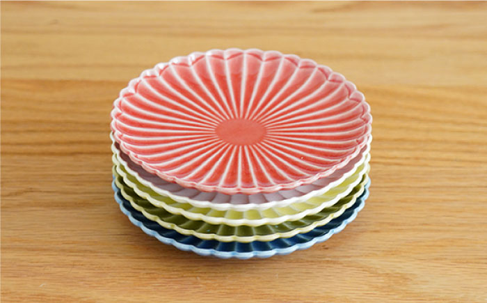 【波佐見焼】花しのぎ 新取皿揃 小皿 5枚【団陶器】 [PB78]