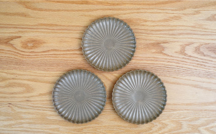 【波佐見焼】花しのぎ トリオ 取皿 小皿 (栗)【団陶器】 [PB88]