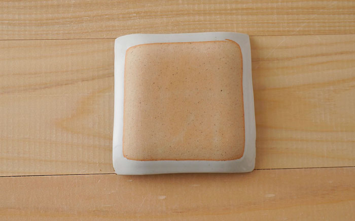 【波佐見焼】富岳 角小皿（赤）5枚セット 食器【陶もと】 [PE44]