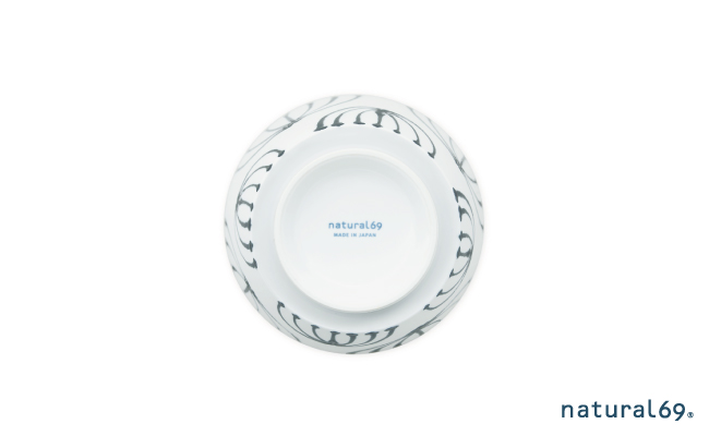 【波佐見焼】スチールライン どんぶり 4個セット【natural69】 [QA107]