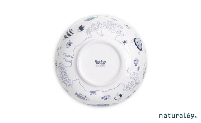 【波佐見焼】cocomarine 盛鉢 1点【natural69】 [QA125]