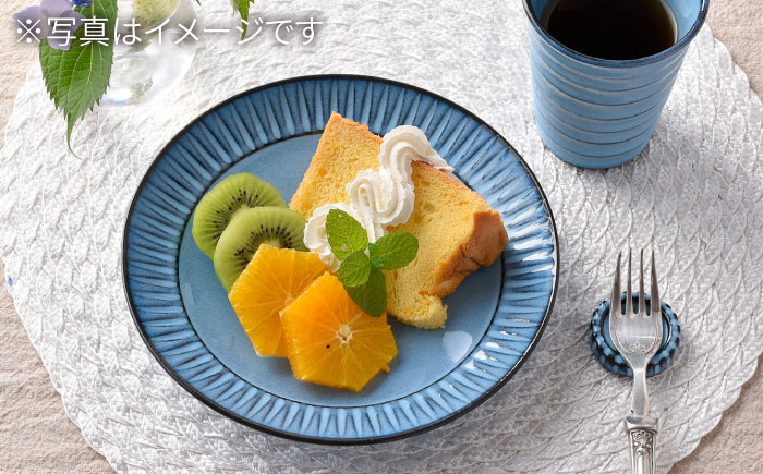 【波佐見焼】蒼鎬 プレート 大小3枚セット 取り皿 大皿 食器 【利左エ門窯】 [QB46]