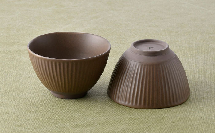 【波佐見焼】しのぎ 丼ぶり 4色セット【トーエー】 [QC77]