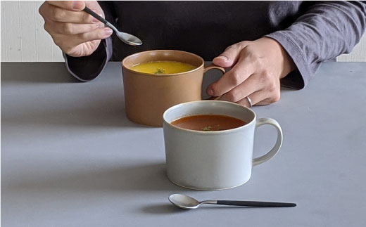 【波佐見焼】DAILY MAT シリーズ スープカップ マグカップ 4色セット【永峰製磁】【eiho】 [RA60]