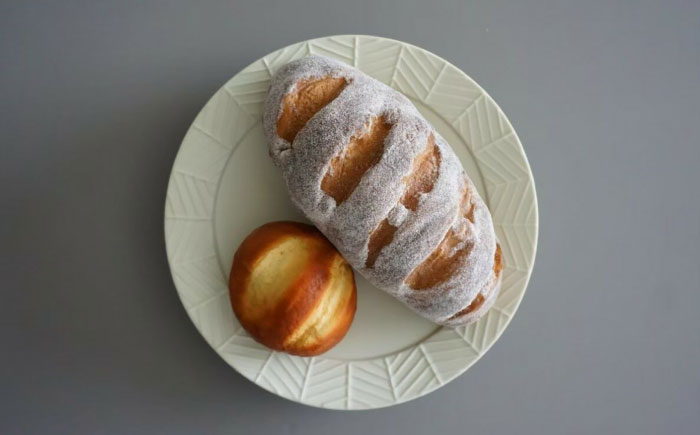 【波佐見焼】YABANE 20cmリムプレート ペアセット ミントブルー＆アイボリー【永峰製磁 eiho】 [RA77]