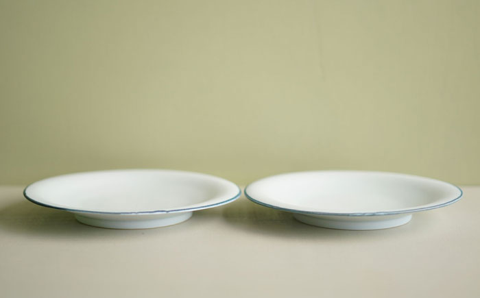 【波佐見焼】パスタプレート 2枚セット【アトリエビスク】 [RD30]